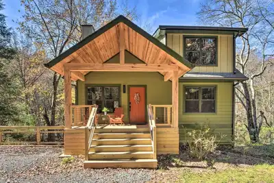 Image de Nouveau! Retraite d'artisan de Creekside �� North Ga Mtns!