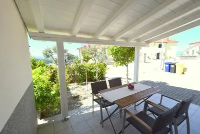 Appartement de vacances Njivice pour 1 - 4 personnes avec 1 chambre à coucher - Appartement de vacan