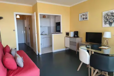 Image de Studio cabine pour 4 personnes, face mer, centre de La Baule