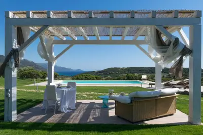 Image de Fabuleuse villa exclusive avec vue sur la mer près de la plage