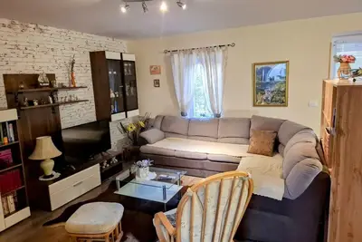 Appartement dans Zaton (Zadar) avec terrasse, Climatisation, Wifi, Machine à laver (4828-1)