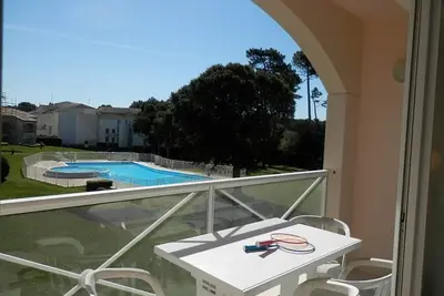 Image de Appartement T2 avec piscine, balcon, parking privé - Moliets-et-Maa