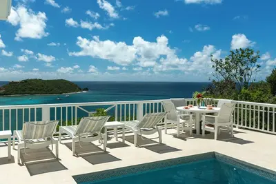 Image de Piscine, A \/ C, vue sur la baie Klein, à pied de la natation et de la plongée en apnée