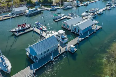 Image de Flottant sur la baie de Pensacola