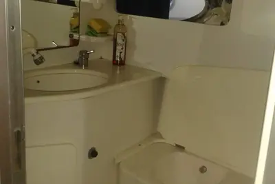 Image de Bateau et petit déjeuner. Charte de Sanremo