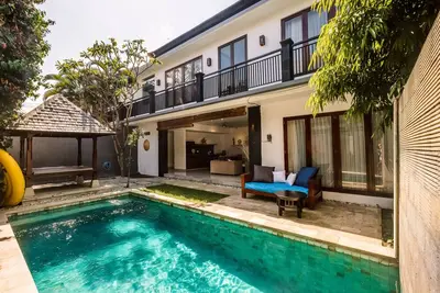 Image de Villa exotique 3br avec grande piscine privée à Umalas \/ Seminyak