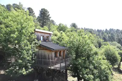 Image de Chalet Sur Pilotis En Cevennes Tout Confort