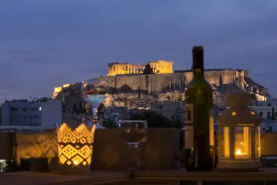 Image de Incroyable vue sur l'Acropole depuis un nouvel appartement central!
