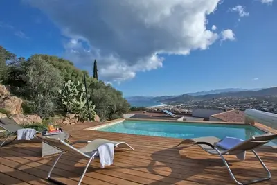 Image de Villa Annonciade, villa contemporaine vue mer, piscine et jacuzzi