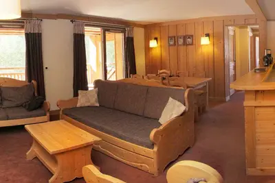 Image de Bel appartement 6 Ă 8 personnes au pied des pistes avec Wi-Fi