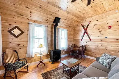 Image de Cabane-Salle de bain et douche-Confort-Vue sur le bois-Guides