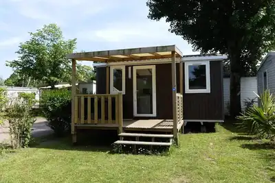 Image de Mobil home Comfort 18m2 - 1 Schlafzimmer + überdachte Terrasse + Tv 2 Personen