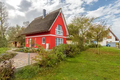 Image de Maison de vacances cerf-volant rouge à Vieregge