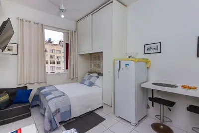 Image de 50 mètres de la plage luxo Beach De Copacabana