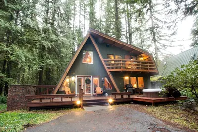 Image de Alretro Chalet A-Frame ~ Gem Dans Le De Neige