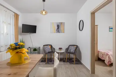 Appartement de deux chambres avec la terrasse et la vue sur le mer Kraljevica (A-17589-c)
