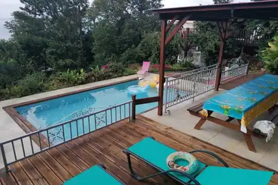 Image de Villa Salamandre Piscine Vue Mer  De 8 A 21 Personnes 700 M De La Plage.