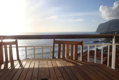 Image de Vue à 180 degrés sur la mer à Funchal Center