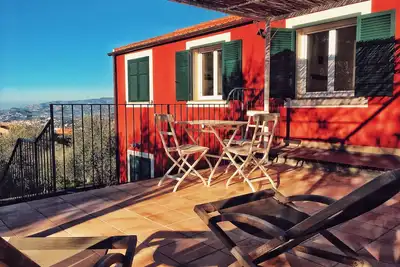 Image de Détendez-vous dans le vert, entouré d'oliviers - app. Citron - Casa Novaro