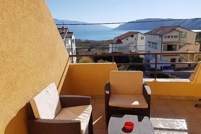 Image de Appartement dans Lopar avec vue mer, terrasse, Climatisation, Wifi (4842-2)