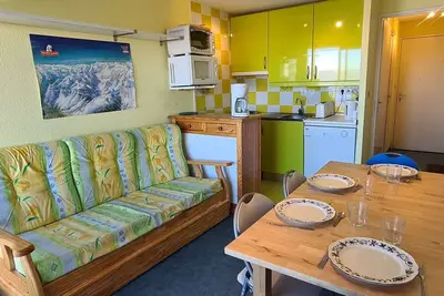 Image de T2 cosy 6 couchages avec balcon et garage - Saint Lary Soulan