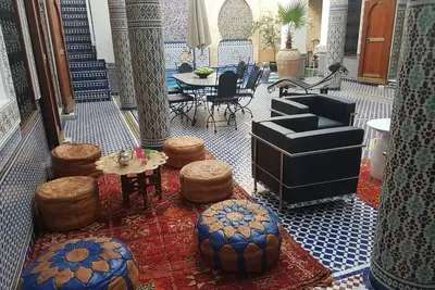 Image de Le Riad Soleil D’Or est situé dans le centre de la médina de Fès.