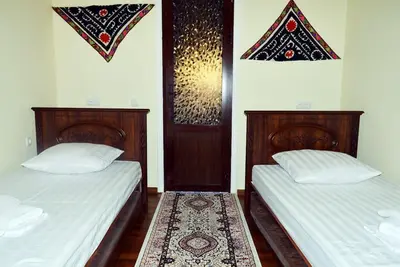 Image de Bed and Breakfast central dans un Samarkand animé