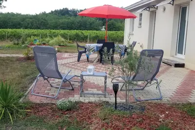 Image de Maison de plain-pied entre océan, vignobles et estuaire de la Gironde