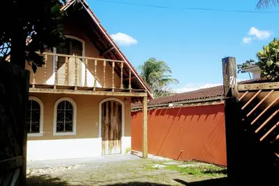 Image de Maison de style chalet confortable. Plage de Maresias