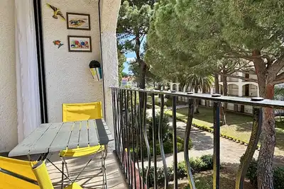 Appartement cosy 3 pièces avec piscine, 6 couchages, proche mer à Argelès-sur-Mer
