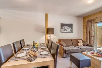 Image de Luxueux Apt Pied des Pistes - 2 Chambres, 2 Sdb, Terrasse Sud, Wifi Inclus