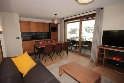 Image de Charmant appartement neuf avec balcon, 2 chambres, 2 Sdb et parking au cœur des Saisies