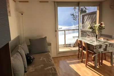 Image de Studio Cabine 4 Pers - Pied des Pistes - Parking Couvert - Balcon Sud - Tv - Animaux Ok