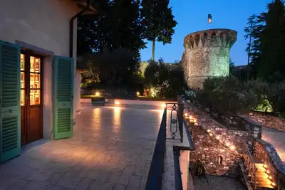 Villa Il Torrione: Élégance et luxe entre Lucca et Florence avec Spa