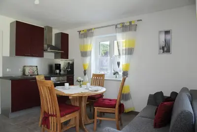 Image de Maison de vacances confortable (46 m²) avec Wi-Fi gratuit et terrasse