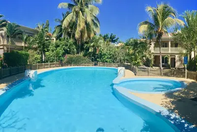 Image de 🏝 Maison Bord de mer & Piscine - Flic en Flac - Beachfront House with Pool