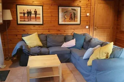 Image de Chalet, 250m du centre station, Rez-de-chaussée, terrasse, télévision, 156m², La Tania