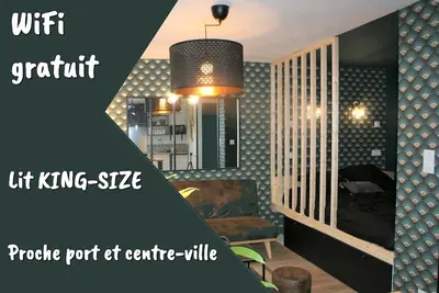 Image de Superbe Appartement cosy et moderne entre le port et le centre Netflix et WiFi
