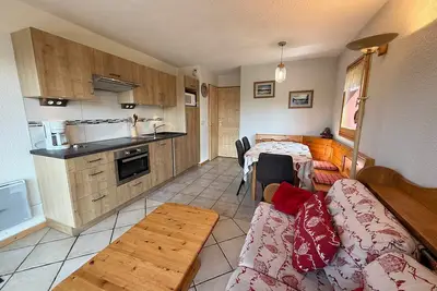 Image de Appartement 3 pièces avec terrasse aux Saisies - 6 pers, 37m²