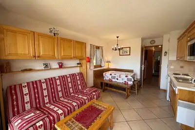 Image de Les Saisies: Apt 3 pièces avec balcon, 7 pers, confort et vue