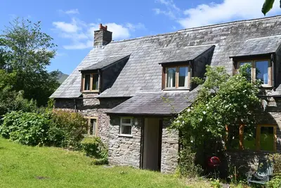 Image de Cottage à distance dans le parc national de Brecon Beacons