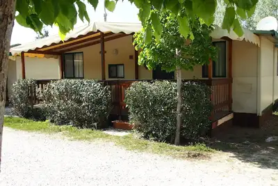 Image de Toscane, Stacaravan aan zee, Famlie Camping Paradiso nabij Zee, Pise, Lucca