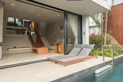 Image de Villa confortable avec piscine en bord de plage (Bs3)