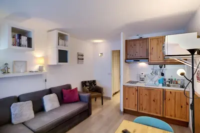 Image de Studio cosy pour 2 à La Croisette, Les Menuires, avec balcon et parking