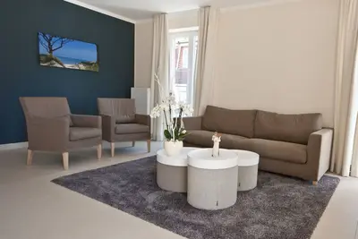 Image de Lodges de la mer Baltique, appartement pont 3, bien-ĂŞtre avec sauna, fitness, ascenseur