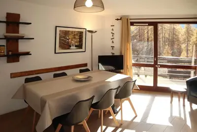 Image de Balcon, télévision, casier à ski, 35m², Les Orres