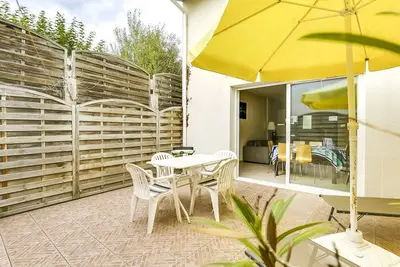 Image de Maison T3, proche océan et centre, terrasse privative, parking, 300m plage - Biscarrosse Plage