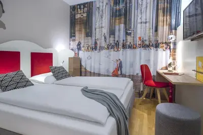 Image de Chambre double - Jufa Hotel Salzburg City