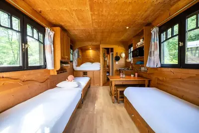 Image de Roulotte Gîte 5 personnes
