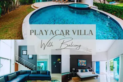 Image de Villa de luxe à Playacar - Plafonds élevés, piscine